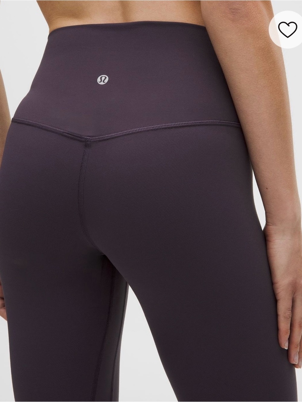 lululemon Align High-Rise Pant 25" Leggings in Atmospheric Purple Size 6